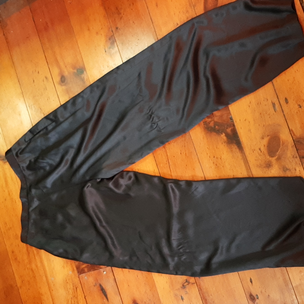Dana Buchman lined black silk pants - Picture 7 of 8